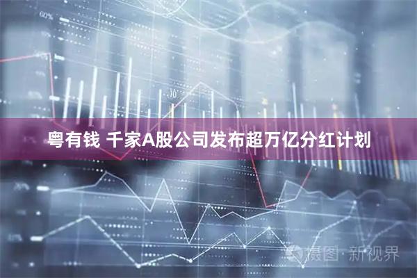 粤有钱 千家A股公司发布超万亿分红计划